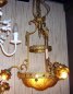 Antike H�ngelampe aus Bronzeguss - Absolutes Einzelst�ck