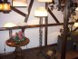 Stehlampe Kunstschmiedeeisen Rarit�t Firma Robers