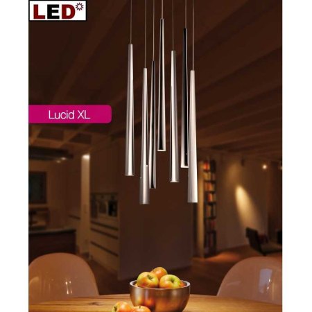 LED Hängeleuchte "LUCID XL" 3507 7-flammig Schmidt Leuchten