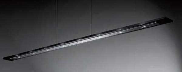 LED Pendelleuchte PONTE PIATTO Parsolgrau 140cm