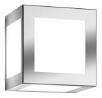 Square outer wall lamp "AQUA CUBO" type: 41 steel CMD