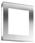 Square outer wall lamp "AQUA MATTEO" Type: 27 / 1 stainless steel 27/1/BM motion sensor CMD