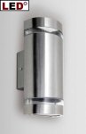 LED outdoor wall lamp "FOCUS" ST6040 LED Eco Light Stainless Steel