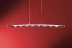 Pendant lamp "PONTE PIATTO" curved 102cm