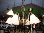 6-arm chandelier rarity company Bankamp