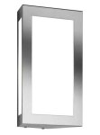 Square Outdoor Wall Light "AQUA LONG" type: 28 steel 28/MS motion sensor CMD Lights