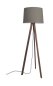 Preview: Herzblut Stehleuchte Tre Nussbaum 11815.82 LS Cotton Taupe