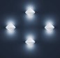 Preview: LED wall light Kito gloss white 28/1430.08 Helestra