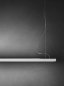 Preview: Braga LED Hängeleuchte Elle 133cm 2089/S Touchdimmer weiß