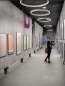 Preview: Braga Loop LED pendant luminaire concrete optics 60cm 2129/S60-2 M-24, dimmable