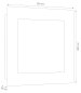Preview: LCD Leuchten  LED Edelstahl Außenwandleuchte 3006LEDSEN 13 Watt 260x260 mm