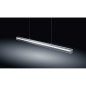 Preview: LED table lamp "GWEN" 16/1508.19 matt nickel anodized-chrome 86 cm Helestra