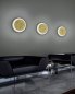 Preview: Exhibition piece Braga Rotary LED wall lamp white/gold leaf 2116/A
