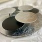 Preview: Braga - Nuvola LED Wall/Ceiling Light 2092/PL45 Silver Leaf Black Silver Leaf