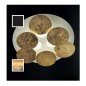 Preview: Braga - Nuvola LED Wall/Ceiling Light 2092/PL45 Black / Goldleaf