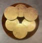 Preview: Braga Nuvola LED Ceiling Light Rust Colour / Gold Leaf 2092/PL45-M-23/14