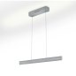 Preview: Knapstein Runa 112 mattnickel 51.532.05 LED-Pendelleuchte Gestensteuerung