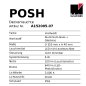 Preview: Helestra LED Außendeckenleuchte POSH A152005.xx Farbauswahl