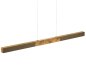 Preview: Herzblut beam light Lana del bronco 130cm 416220BUD Top and bottom light, dimmable with roller cord bronze