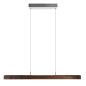Preview: Herzblut Leonora 1210 mm solid wood beam luminaire top and bottom light with tambour pull colour selection