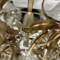 Preview: Arte Luce ceiling light KA3333/4PL champagne / black - craftsmanship at its best