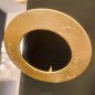 Preview: Icone Vera 26 wall lamp Ø 26cm adjustable black/ gold leaf, dimmable