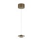 Preview: GKS Knapstein Daja-1 effect bronze LED pendant light 51.524.34