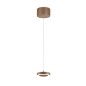 Preview: GKS Knapstein Daja-1 metallic sand LED pendant light 51.524.62