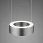 Preview: Knapstein Zera-2 51.517.07-1 matt schwarz Prismenabdeckung LED Pendelleuchte - 2 flammig Ober-/Unterlicht Gestensteuerung Lift dimmbar