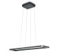 Preview: Knapstein Marisa 100 LED pendant lamp up-/down light gesture control dimmable lift black