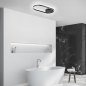 Preview: Knapstein Rike 91.373.07 black LED ceiling light