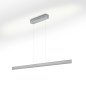 Preview: Knapstein Runa 132 51.486.05 LED pendant light - 132 cm top/bottom light gesture control lift dimmable - matt nickel