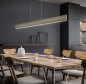 Preview: Knapstein Runa 152 LED pendant lamp gesture control dimmable lift matt nickel