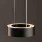 Preview: Knapstein Zera-1 51.516.34-1 Prismatic cover LED pendant luminaire - 1 flame top/bottom light gesture control lift dimmable