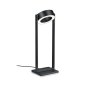 Preview: Knapstein LED Tischleuchte Wega-T 45 cm Schwarz 61.632.07 Gestensteuerung