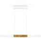 Preview: Herzblut beam light Lana del bianco 100cm 316620WUD top and bottom light, dimmable with roller cable white