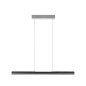Preview: Herzblut Dana 1000 mm LED wooden pendant luminaire top and bottom light, dimmable with roller cable Colour selection