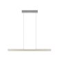 Preview: Herzblut Dana 1000 mm LED wooden pendant luminaire top and bottom light, dimmable with roller cable Colour selection