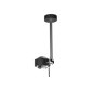 Preview: Top Light Puk Mini Side Single Indoor Ø 80 mm Deckenleuchte drehbar Konfigurator, dimmbar