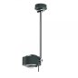 Preview: Top Light Puk Maxx Wing Single Indoor Ø 120 mm Deckenleuchte drehbar Konfigurator - G9 Halogen