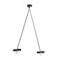 Preview: Top Light Puk Mini Ceiling Sister Twin Ø 80 mm Halogen Deckenleuchte drehbar, dimmbar Konfigurator