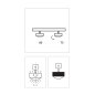 Preview: Top Light Puk Mini Choice Turn II Ø 80 mm LED Ceiling light - configurator