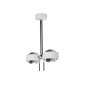 Preview: Top Light Puk Mini Side Twin Indoor Ø 80 mm LED Ceiling light rotatable configurator, dimmable