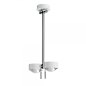 Preview: Top Light Puk Mini Wing Twin Ceiling Ø 80 mm  LED Deckenleuchte drehbar Konfigurator