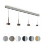 Preview: Top Light Puk Mini Choice Long One IV ø 80 G9 pendant bar downlight configurator, dimmable