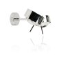 Preview: Top Light Puk Mini Side Twin LED ø 80 Wandleuchte drehbar / dimmbar Konfigurator