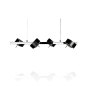 Preview: Top Light Puk Maxx Quartet ø 120 G9 pendant light swivel configurator, dimmable