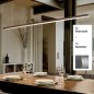 Preview: BRAGA TILE 2121/S2 C24/13 LED bar light, concrete finish / silver leaf