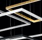 Preview: Braga Led Pendant Flat 2137/S140-2 up/down dimmable colour selection