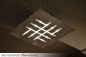 Preview: LED Deckenleuchte Pattern 2095/PL50 Blattsilber Braga